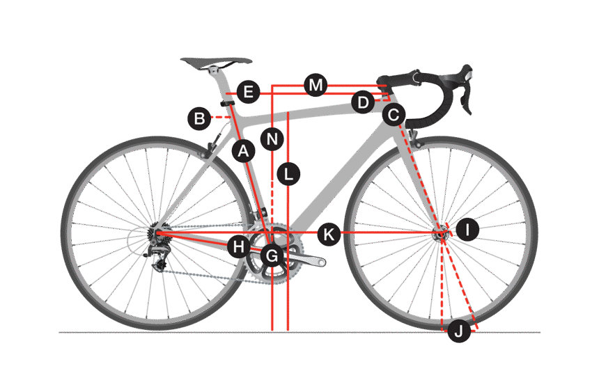 Geometria Bicicleta Trek Feminina Lexa 2