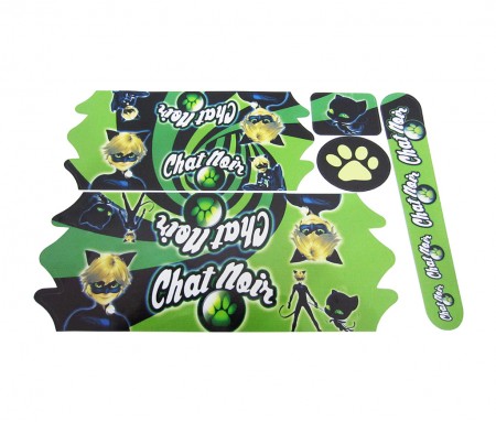 Adesivo para Bicicleta Infantil Miraculous Verde