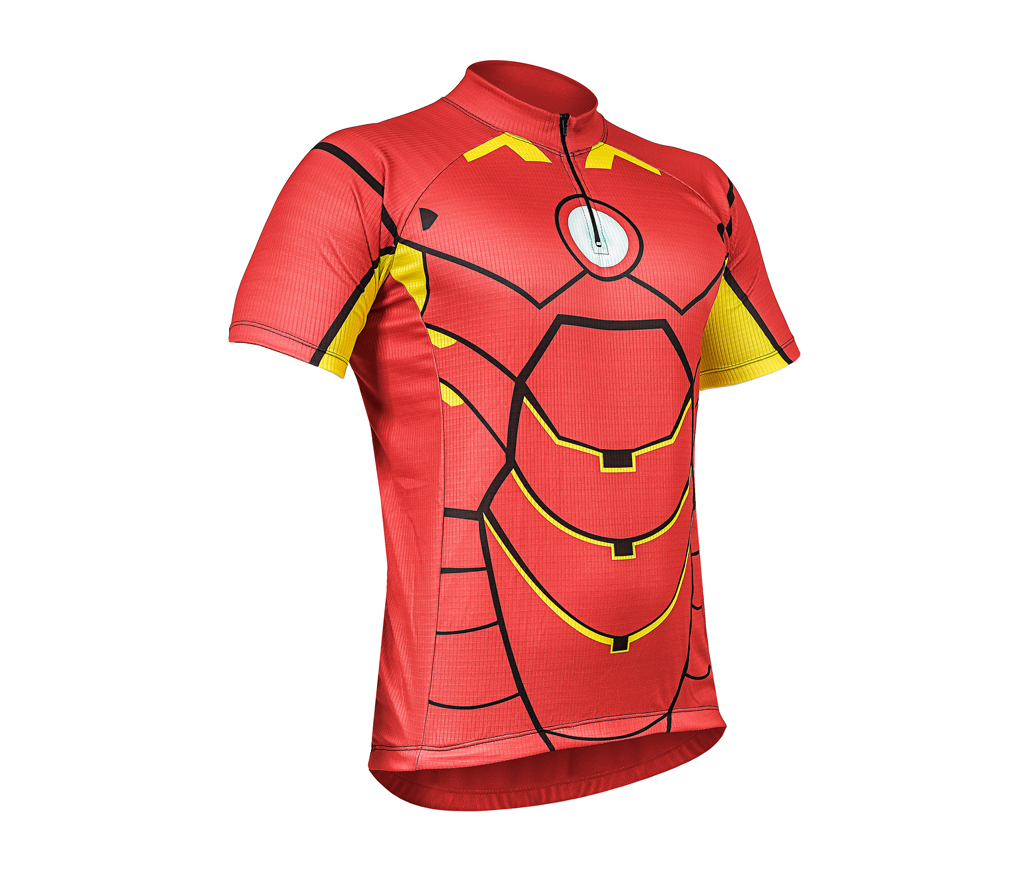 camiseta infantil do homem de ferro