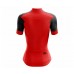 Camisa de Ciclismo Feminina Fresh Way Vermelho Manga Curta