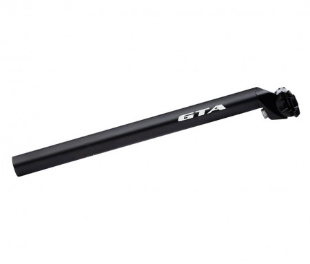 Canote de Selim com Carrinho Preto 31.6 mm x 350 mm