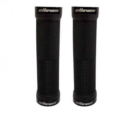 Manopla MTB com Trava 130 mm Elleven Preta