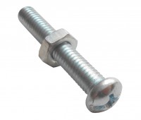 Parafuso 10/32 x 1.1/2 com Porca para Paralama Traseiro