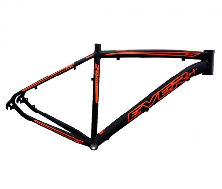 Quadro Alumínio Ever Aro 29 Preto e Laranja