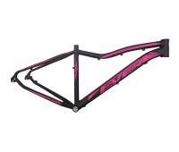 Quadro Feminino Ever Aro 29 Preto e Rosa