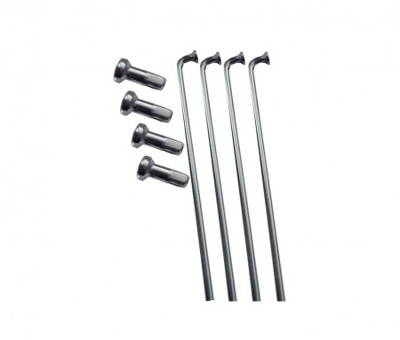 Raio Fino Inox 2.0 x 265 mm com Niple