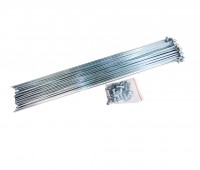 Raio Fino em Aço 2.0 x 280 mm Zincado com Niple